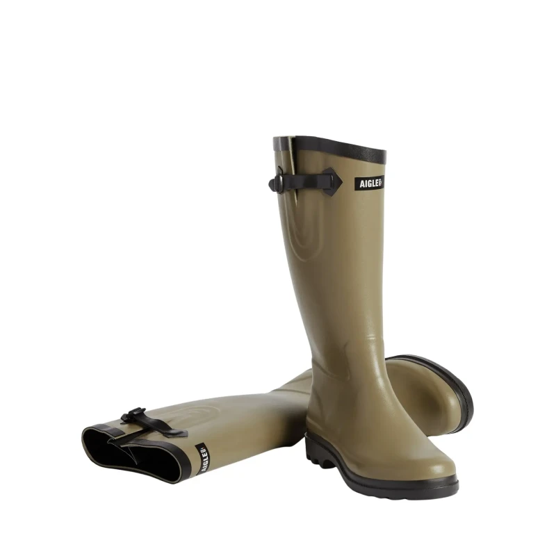 Image of Aigle Rain boots Aigle Sureau Vert Unisex 38