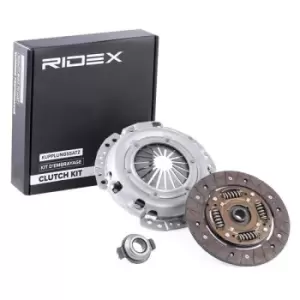 Image of RIDEX Clutch 479C0034 Clutch Kit PEUGEOT,CITROEN,306 Schragheck (7A, 7C, N3, N5),306 Cabriolet (7D, N3, N5),PARTNER Combispace (5F),205 II (20A/C)