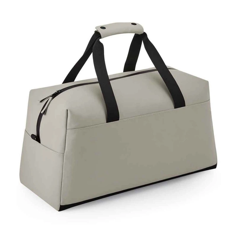 Image of Bagbase Mens Weekender Matte PU Duffle Bag in Pink Pink Male One Size