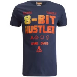 Image of Atari Mens 8-Bit Hustler T-Shirt - Navy - S