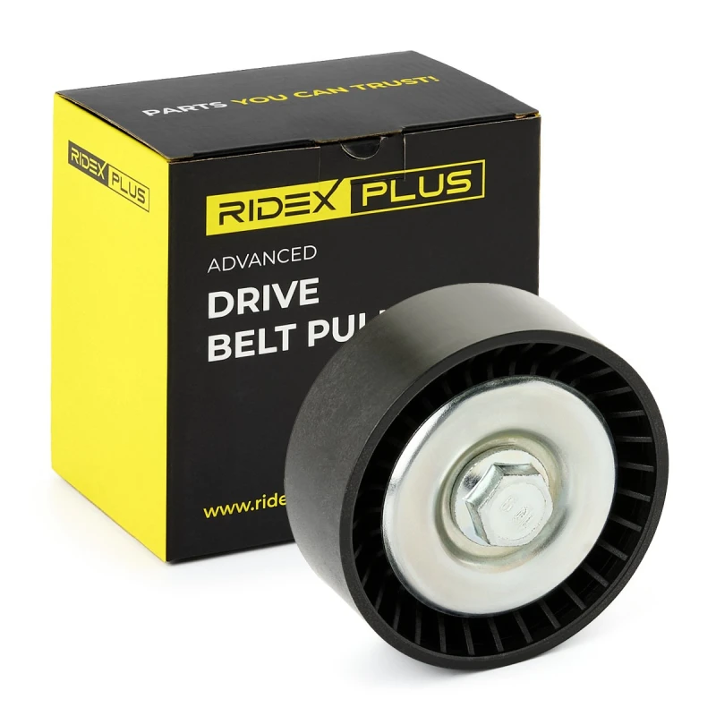 Image of RIDEX PLUS Deflection / guide pulley, V-ribbed belt RIDEX PLUS 312D0020P