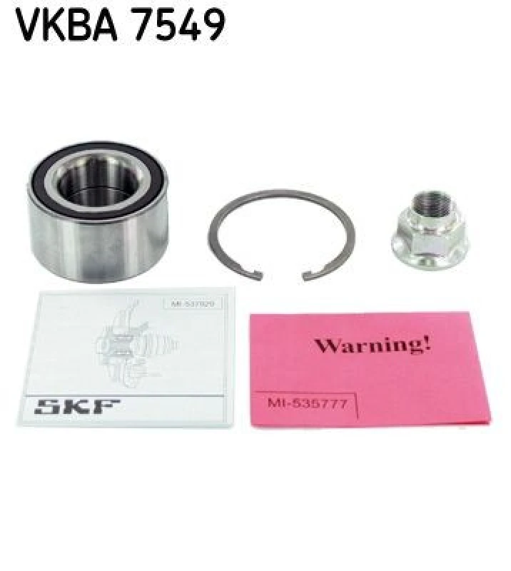 Image of SKF Wheel bearing kit SKF VKBA 7549