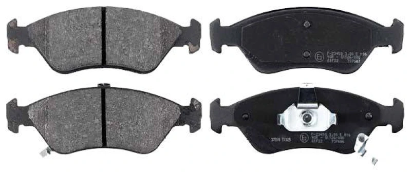 Image of A.B.S. 37018 Brake pad set with acoustic wear warning Brake Pad Set,disc brake (402)