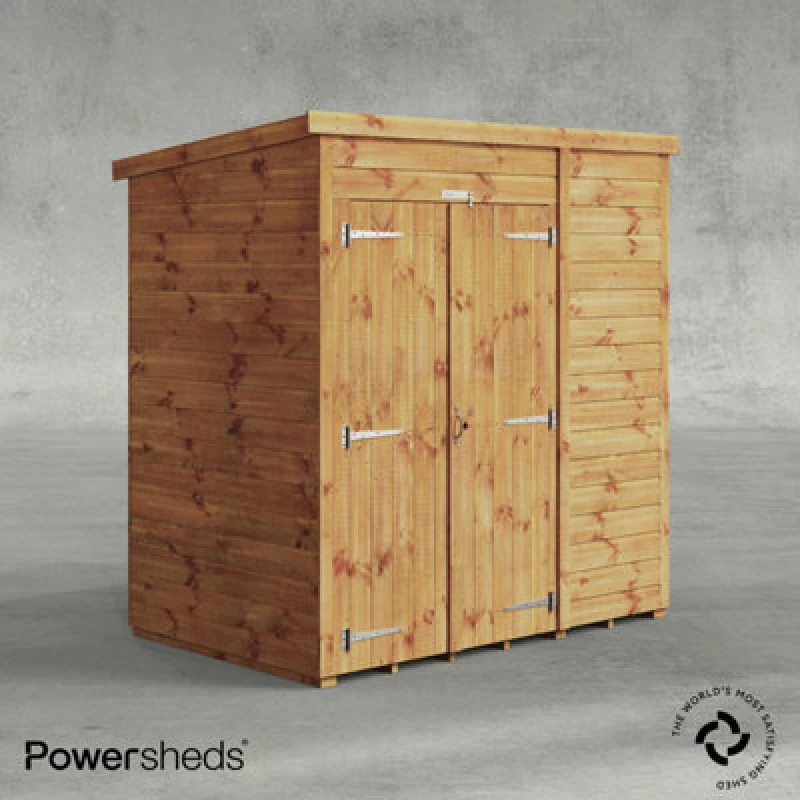 Image of 6X4 Psheds Ol Pent No Windows 2 Doors