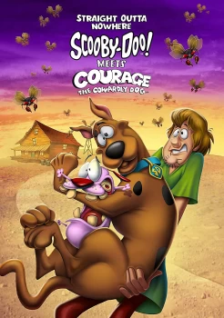 image of Straight Outta Nowhere - Scooby-Doo Meets Courage The Cowardly Dog (DVD)