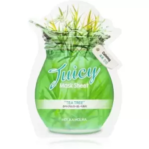 Holika Holika Juicy Mask Sheet Tea Tree Sheet Mask Against Imperfections Acne Prone Skin 20 ml