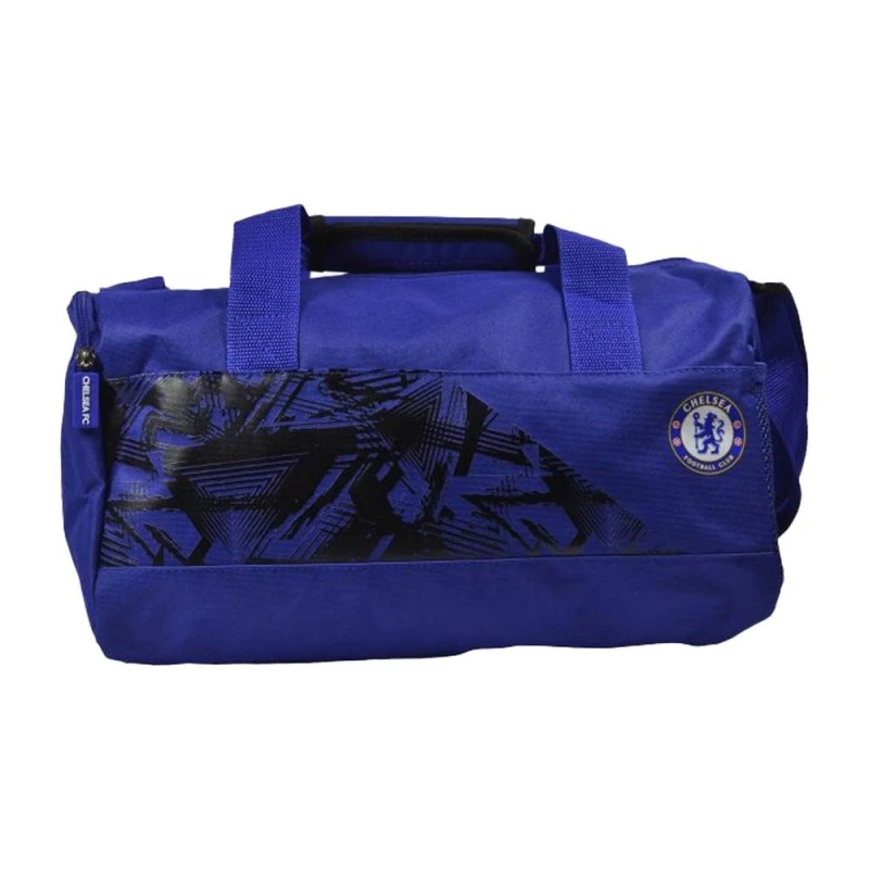 Image of Chelsea FC Mens Fusion Small Duffle Bag in Bright Blue Bright Blue Male One Size