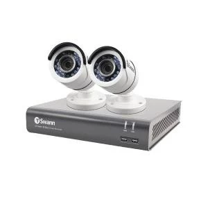 Image of Swann SWDVK44575T2 4 Channel 2 Camera DVR CCTV