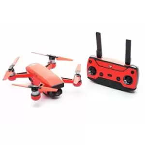 image of Modifli DJI Spark Drone Skin Vivid Molten Red PropwrapaA¢ Combo