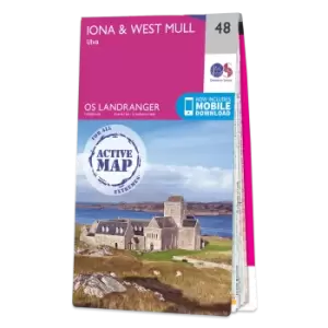 Image of Map of Iona & West Mull