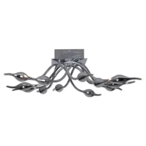 Image of Snowgoose Semi Flush Light Chrom