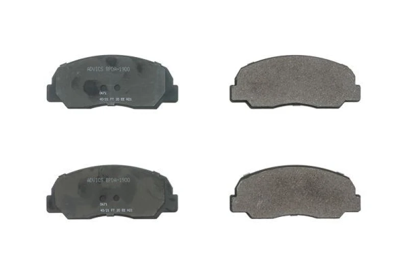 Image of AISIN Brake pad set AISIN BPDA-1900