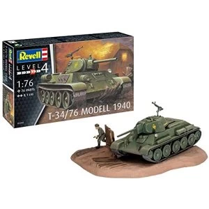 Image of T-34/76 Model 1940 Revell Model Kit