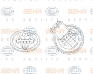 image of Air Conditioning Regulator 5HL351321-301 by BEHR