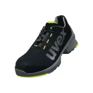 Image of uvex 8544/8 Black/Yellow Safety Trainers - Size 11