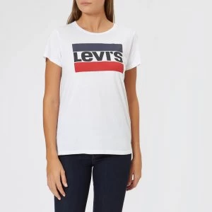 Image of Levis Womens The Perfect T-Shirt - Sportswear White - XS
