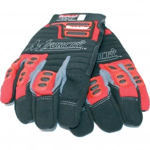 Image of Makita Mens Mak Force 2 Heavy Duty Gloves XL