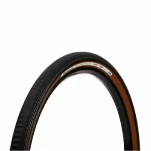 Image of Panaracer - gravelking semi slick plus tlc folding tyre: black/brown 700X43C PA700GKSSP43BC