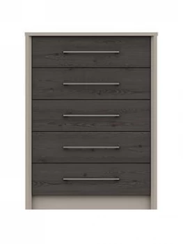 Image of Smyth Ready Assembled 5 Drawer Chest