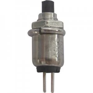 image of SCI R13 81A 05BK Pushbutton 125 V AC 0.5 A 1 x OffOn momentary