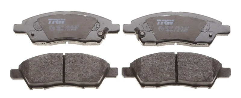 Image of TRW GDB3613 Brake pad set with acoustic wear warning Brake Pad Set,disc brake (402)
