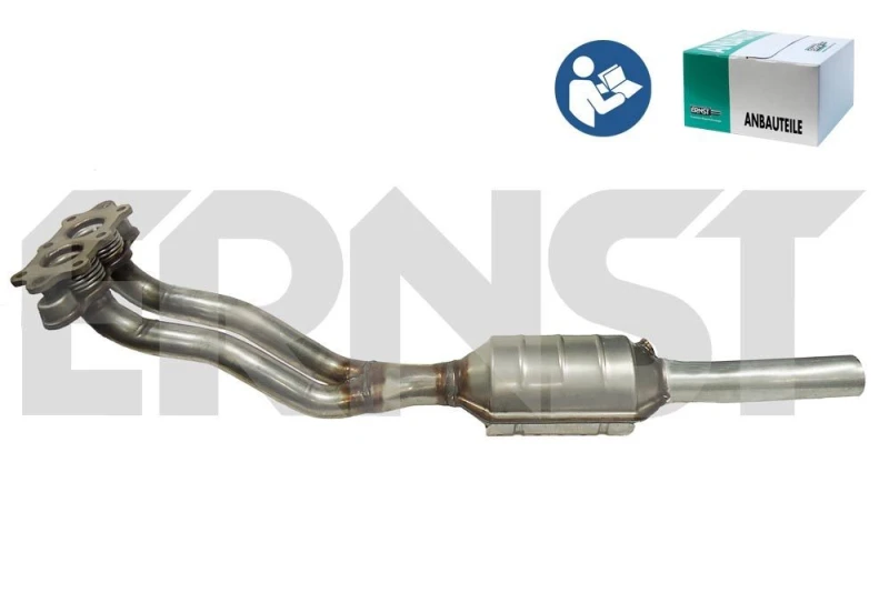 Image of ERNST 752886 Catalytic Converter with mounting kit Catalyst Converter (429)