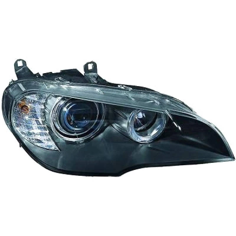Image of DIEDERICHS 1291180 Headlights H7/H1, Right, with motor for headlamp levelling Headlight (259)