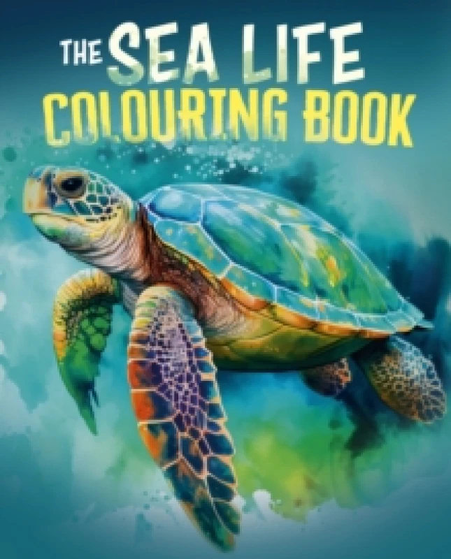 Image of The Sea Life Colouring Book : Over 45 Images to Colour Paperback / softback