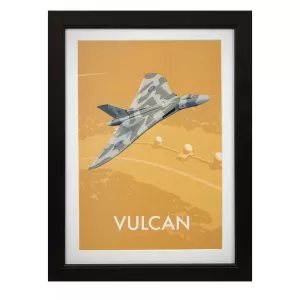 Image of Military Heritage Frame Print - Vulcan