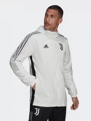 Image of adidas Juventus Tiro Presentation Track Top, Grey, Size L, Men