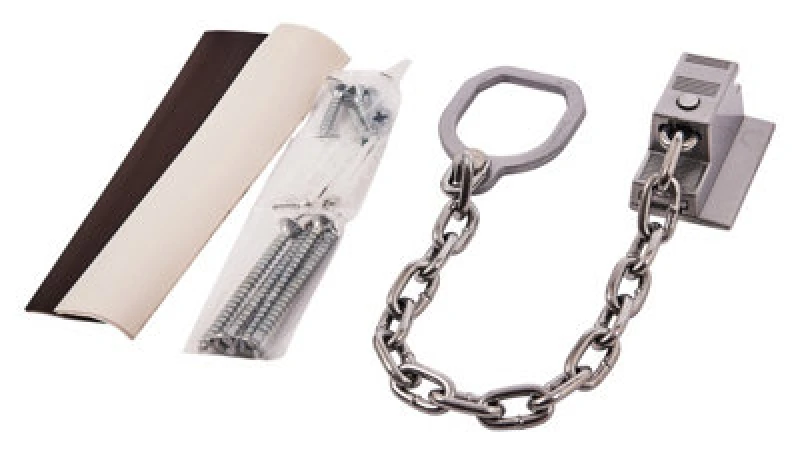 Image of Security Door Chain - security door chain lock amtech award winning locking ring safety