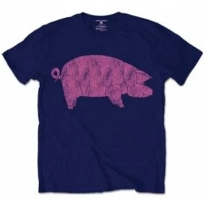 Image of Pink Floyd AWBDG Navy Mens T Shirt Size: Small