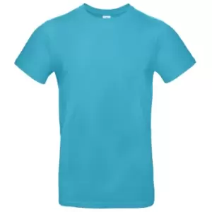 image of B&C Mens #E190 Tee (2XL) (Swimming Pool)