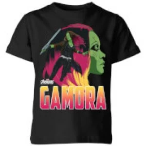 Image of Avengers Gamora Kids T-Shirt - Black - 11-12 Years