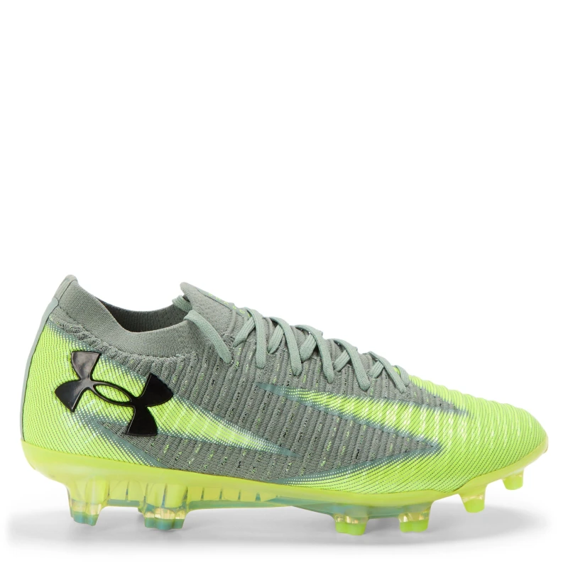 Image of Under Armour Kids Firm Ground Football Boots Green male 5.5 (38.5)