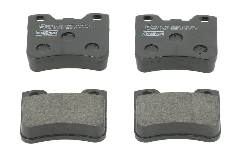 Image of Brake pad set CHAMPION 571912CH