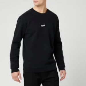 Image of Hugo Boss Weevo Relaxed Fit Sweatshirt Black Size 2XL Men