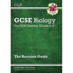 Image of New Grade 9-1 GCSE Biology: OCR Gateway Revision Guide with Online Edition by CGP Books (Paperback, 2016)