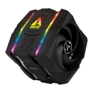 Image of Arctic Freezer 50 Dual Tower ARGB Heatsink & Fan, Intel & AMD Sockets, 6 Direct Touch Heatpipes, 120/140mm Fans,...