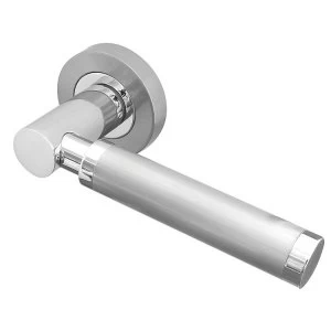 Jedo Avantime Door Handle on Round Rose