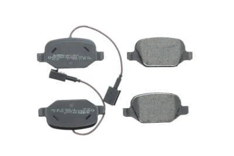 Image of AISIN BPFI-2012 Brake pad set Premium ADVICS by AISIN incl. wear warning contact Brake Pad Set,disc brake (402)