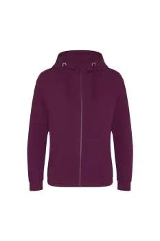 Image of Just Hoods Graduate Heavyweight Full Zip Hoodie