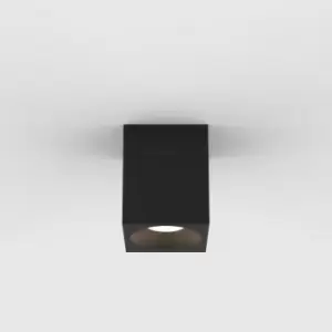 Image of Astro Kos Outdoor Square Surface Mounted LED Downlight Textured Black IP65