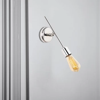 Image of M?zrak - 3681 Chrome Wall Lamp