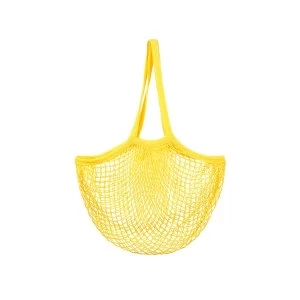 image of Sass & Belle Mustard Yellow String Shopper Bag