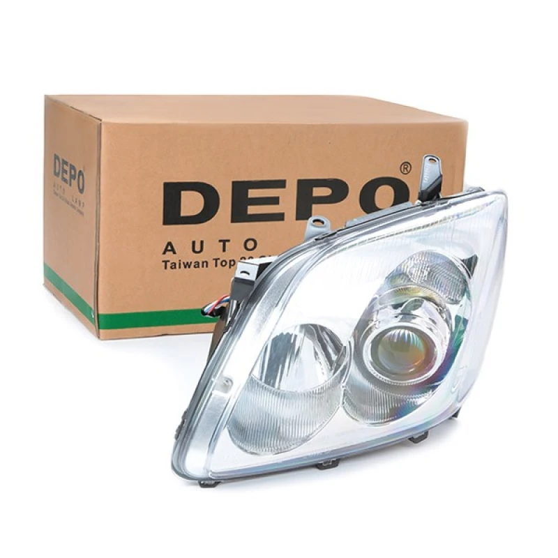 Image of JOHNS 81 26 09 Headlights H1, Left, without motor for headlamp levelling Headlight (259)