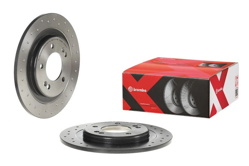 Image of BREMBO Brake disc BREMBO 08.C250.1X
