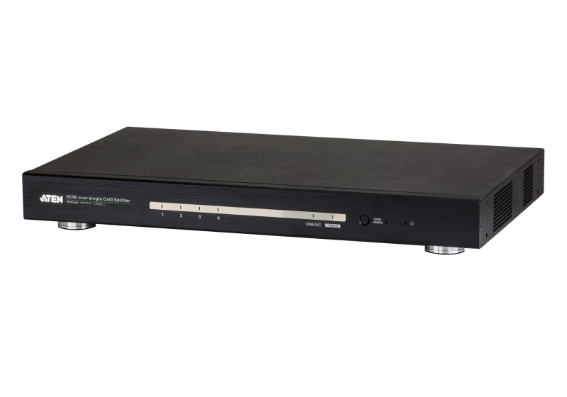 Image of Aten ATEN 4-Port HDMI CAT5e/6 Splitter over Single Cat Cable / 4K / RS232 / HDBaseT VS1814T