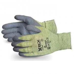 Image of Superior Glove Emerald Cx Kevlar Wire Core Latex Palms Grey 11 Ref
