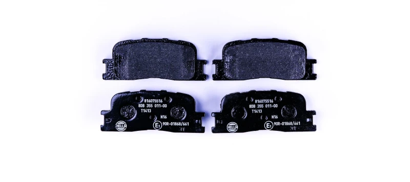 Image of HELLA Brake pad set HELLA 8DB 355 011-001
